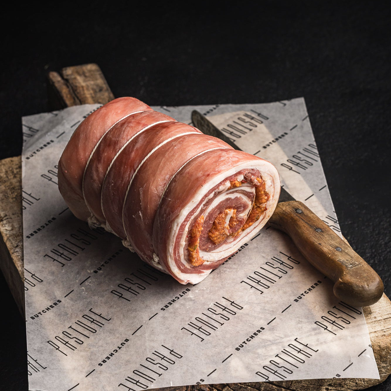 Stuffed Free Range Pork Belly